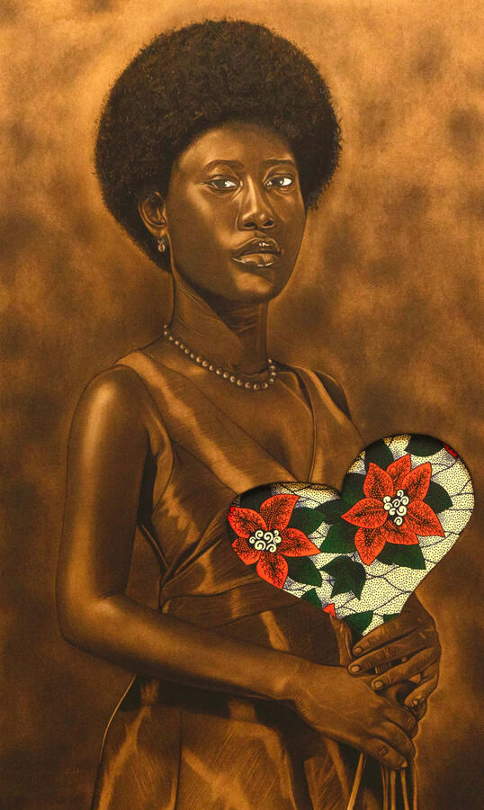 Untitled Pyrography 30 x 36 inches 2021